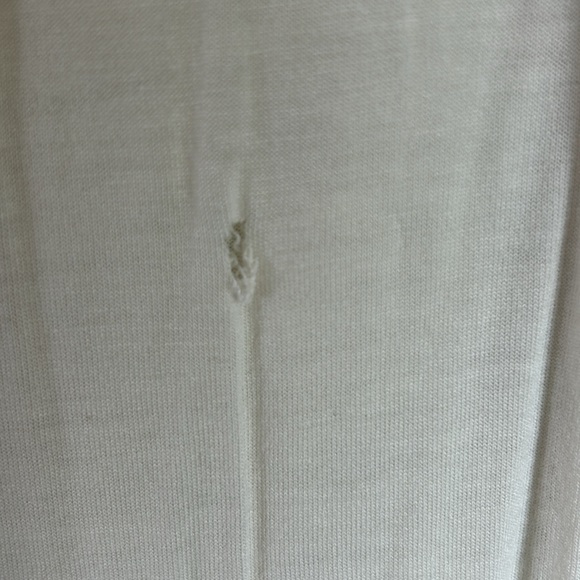 a.n.a Brand Sleeveless Tee Tank Top with Sliver Beaded Neckline and front. - Picture 7 of 8